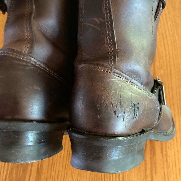 Frye Boots low rise Engineering style - Picture 6 of 11